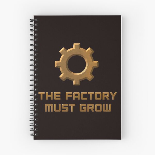 Item preview, Factory Grow Industrial Gear Metal Quote  designed and sold by Artful-Blooms.