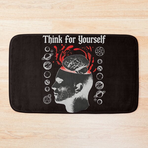 Item preview, Think For Yourself Brain Cosmos Gears  designed and sold by Artful-Blooms.