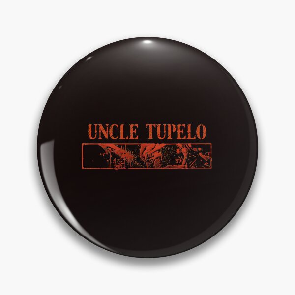 Item preview, Uncle Tupelo Grunge Red Bordered Music Logo designed and sold by Artful-Blooms.