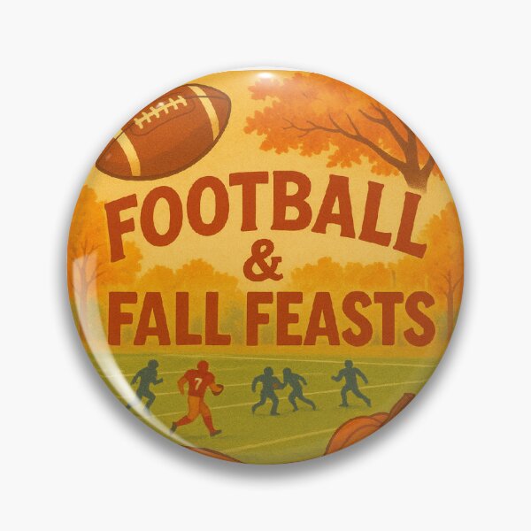Item preview, Football & Fall Feasts – Retro Thanksgiving designed and sold by FestivityFinds.