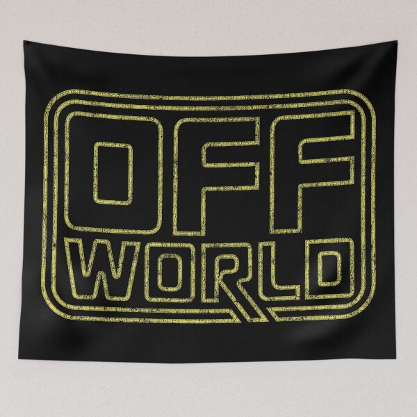 Item preview, Blade Runner Off World Neon Distressed designed and sold by Power Up Prints.