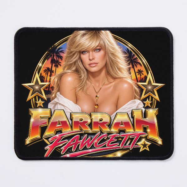 Item preview, Farrah Fawcett Emblem designed and sold by Moviebuff91.