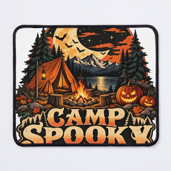 Item preview, Camp Spooky Halloween Camping designed and sold by Bloomelle Studio.