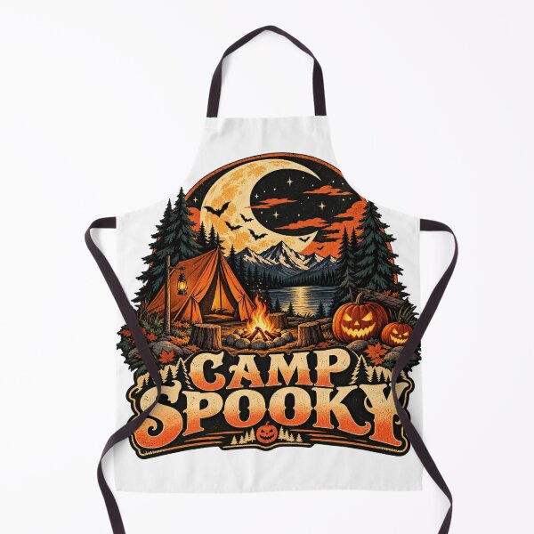 Item preview, Camp Spooky Halloween Camping designed and sold by Bloomelle Studio.