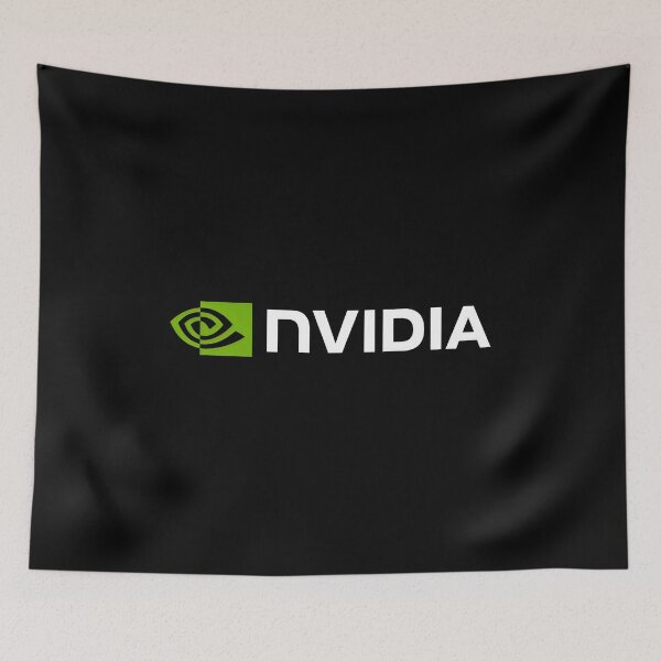 Aperçu de l'œuvre Logo NVIDIA carré vert créée et vendue par KarienaleeKk.