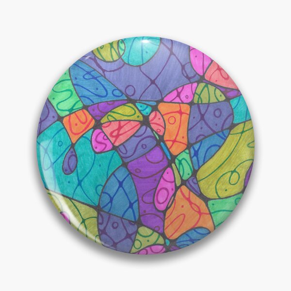Item preview, Colored in Tangled Lines designed and sold by AbstractArielle.