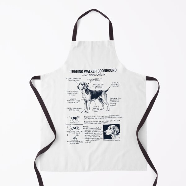 Item preview, Treeing Walker Coonhound Scientific Anatomy Biology Dog Lover designed and sold by dian-rody-crest.