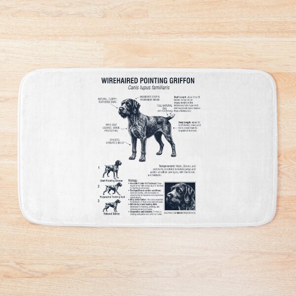 Item preview, Wirehaired Pointing Griffon Scientific Anatomy Biology Dog Lover designed and sold by dian-rody-crest.