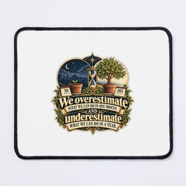 Item preview, From Seed To Tree One Year Compound Growth Art designed and sold by DesignArtEmpire.