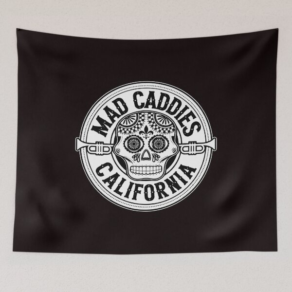 Item preview, Mad Caddies California Sugar Skull Art designed and sold by QueenLeachqq.