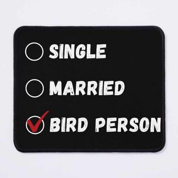 Item preview, Single Married Bird Person, Bird Lover Shirt designed and sold by Sleepy Cat Design.