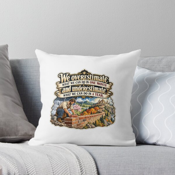Item preview, One Brick A Day Consistency Building Mindset Art designed and sold by DesignArtEmpire.