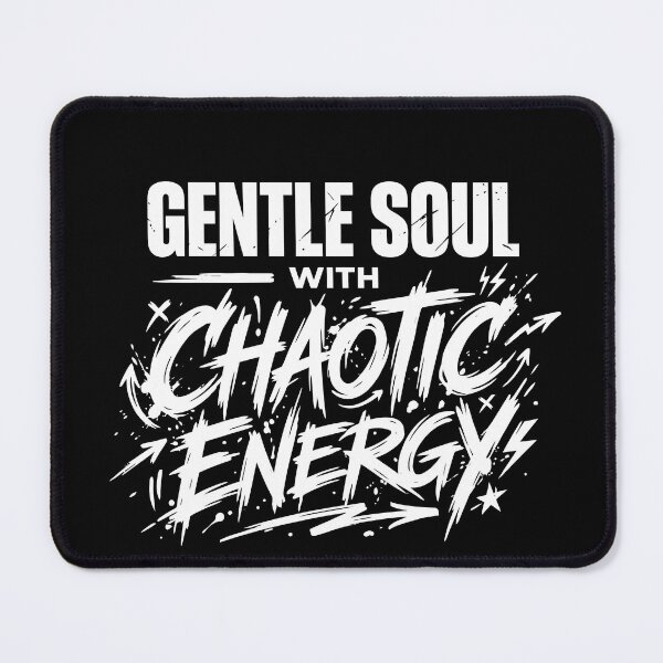 Item preview, Chaotic Energy Gentle Soul - Handwritten Punk Script Typography designed and sold by ModdiesColors.