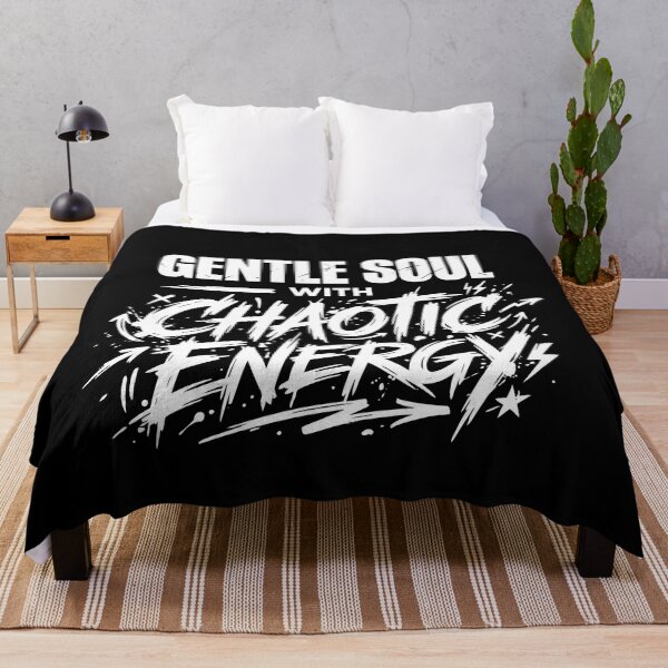 Item preview, Chaotic Energy Gentle Soul - Handwritten Punk Script Typography designed and sold by ModdiesColors.