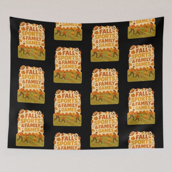 Item preview, Fall Sports & Family Games T-Shirt | Autumn Family Sports & Backyard Game Day designed and sold by FestivityFinds.