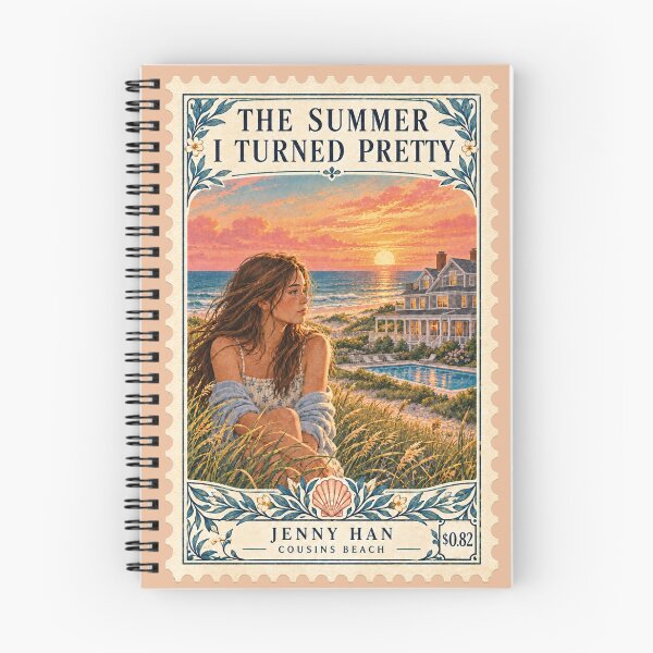 Item preview, Postage stamp The Summer I Turned Pretty designed and sold by MoodleDoon.