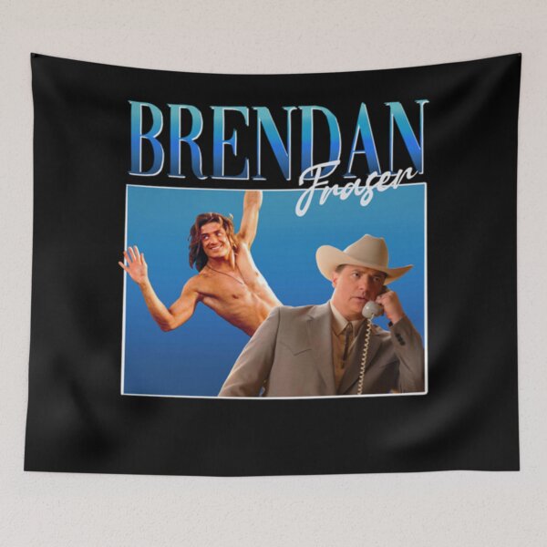 Item preview, Brendan Fraser Retro Gift Fan The Mummy  designed and sold by birktanfoumen.