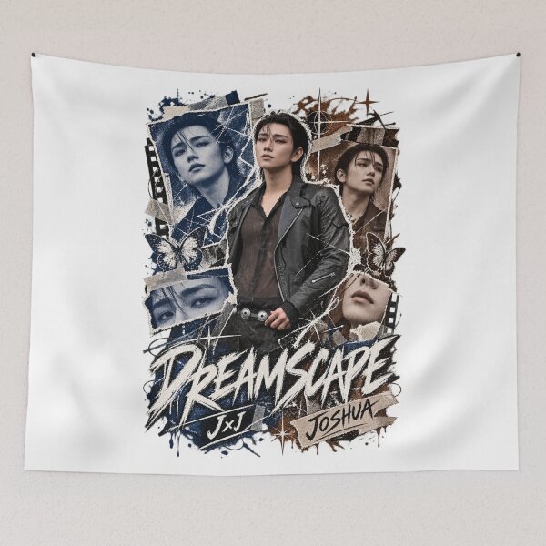Item preview, Joshua JxJ DREAMSCAPE Distressed Collage designed and sold by Valeree Store.