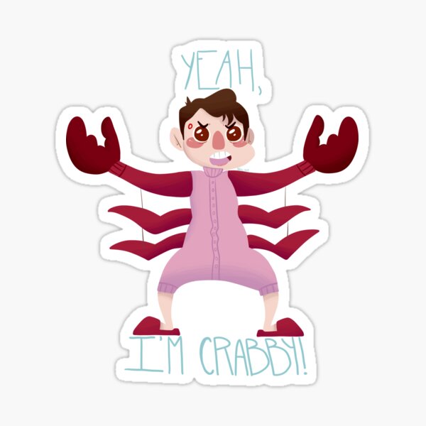 crabbie connor Sticker