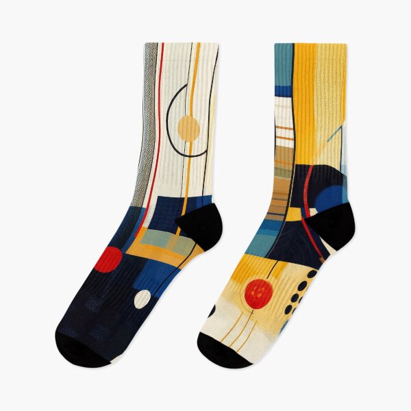 Item preview, Retro Bauhaus Bold Colorful Geometric Abstract designed and sold by DEC02.