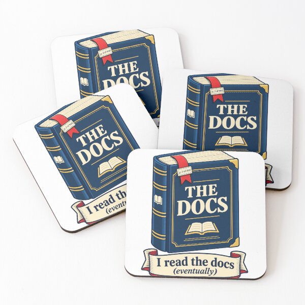 Item preview, I Read the Docs Eventually Funny Developer Manual Design designed and sold by ys96.