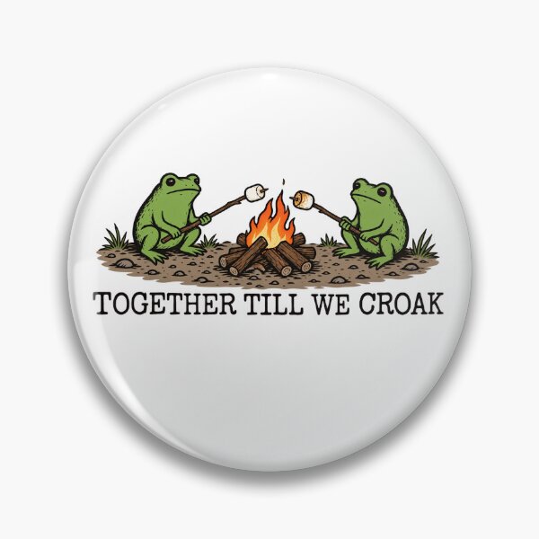 Item preview, Together Till We Croak Funny Camping Lover Anniversary Valentines Day Gift designed and sold by FableMind.