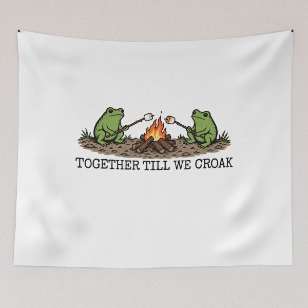 Item preview, Together Till We Croak Funny Camping Lover Anniversary Valentines Day Gift designed and sold by FableMind.