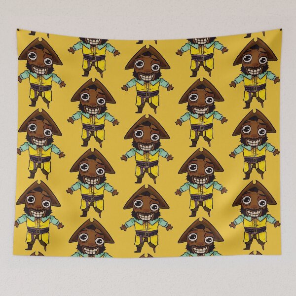 Item preview, Cute Cartoon Pirate Character Mascot designed and sold by LamarWyri.