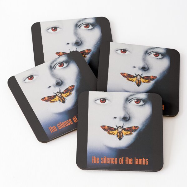 Item preview, The Silence Of The Lambs Movie Poster designed and sold by Lucy Goosy Art.
