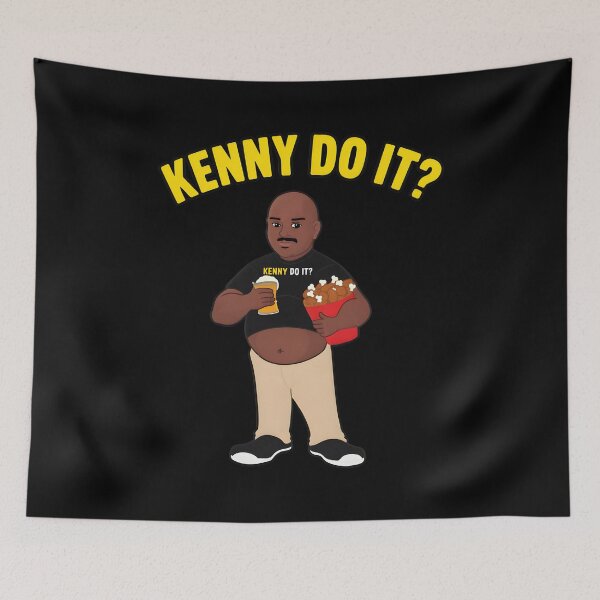 Item preview, Kenny Do It Funny Cartoon Character Drink Food designed and sold by TudyEvansio.
