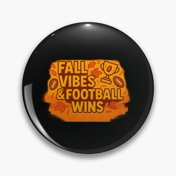 Item preview, Fall Vibes & Football Wins Autumn Football Game Day designed and sold by FestivityFinds.