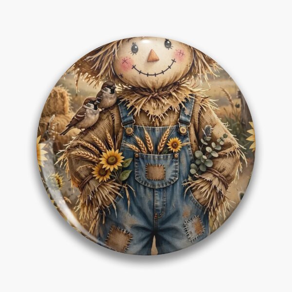 Item preview, Scarecrow in the evening  designed and sold by Tonyasartprints.