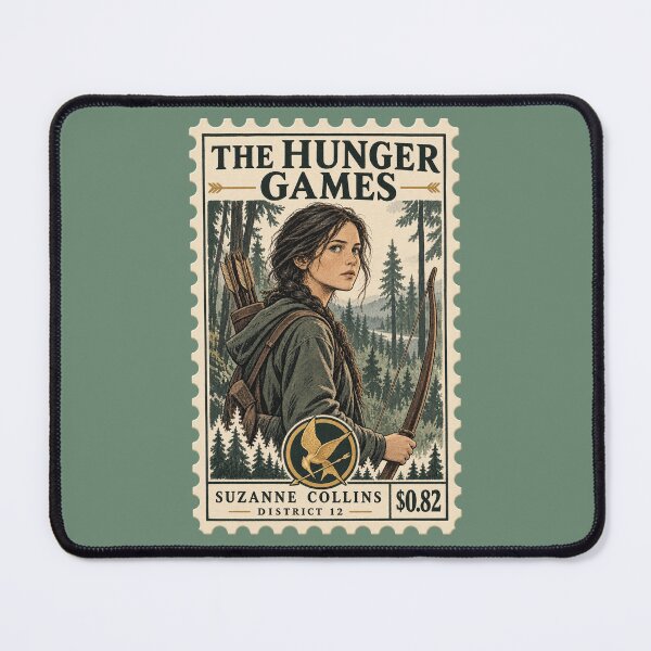 Artikelvorschau, Briefmarke Die Tribute von Panem entworfen und verkauft von MoodleDoon.