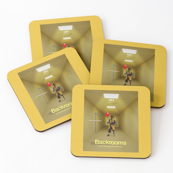 Item preview, Minimalist Yellow Corridor Red Balloon designed and sold by LamarWyri.