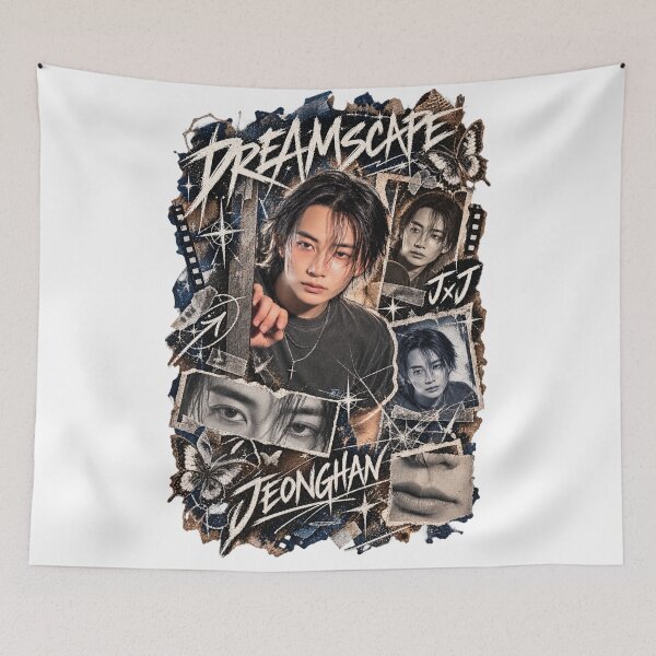 Item preview, Jeonghan DREAMSCAPE JxJ Dark Scrapbook Art designed and sold by Valeree Store.