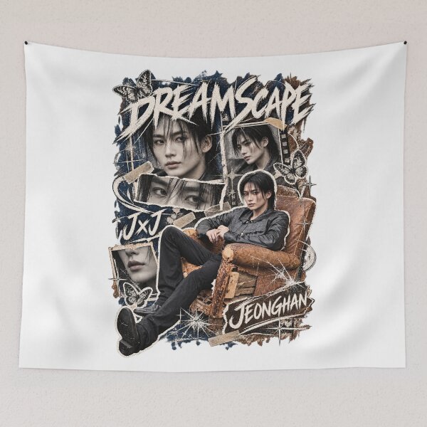 Item preview, JxJ Jeonghan DREAMSCAPE Butterfly Collage designed and sold by Valeree Store.