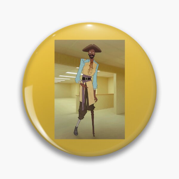 Item preview, Pirate Character Peg Leg Standing designed and sold by LamarWyri.