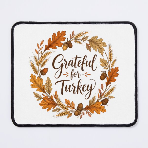 Item preview, Thankful & Grateful Thanksgiving designed and sold by RoyesButler.