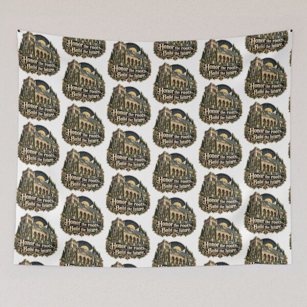 Item preview, Heritage Powering The Future Historic Solar Design designed and sold by DesignArtEmpire.