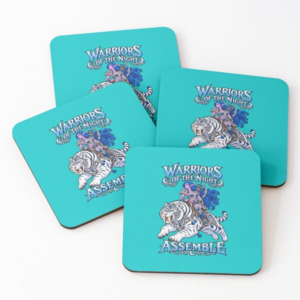 Item preview, Warriors of the Night Assemble designed and sold by Nerdy Realms Store.