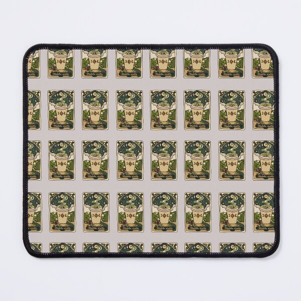 Item preview, Cute Matcha Latte Tarot Card designed and sold by lalashellsArt.