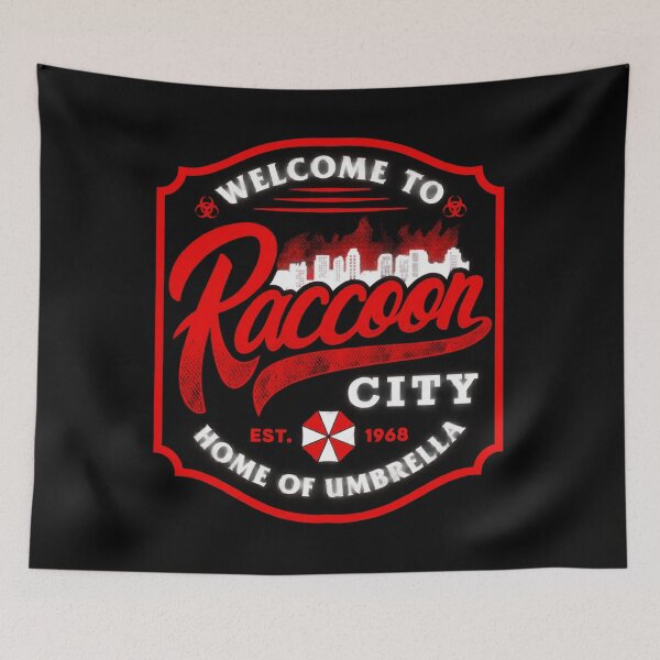 Item preview, Bienvenido a Raccoon City, hogar de Umbrella Resident Horror Game. designed and sold by tesslstmoved.
