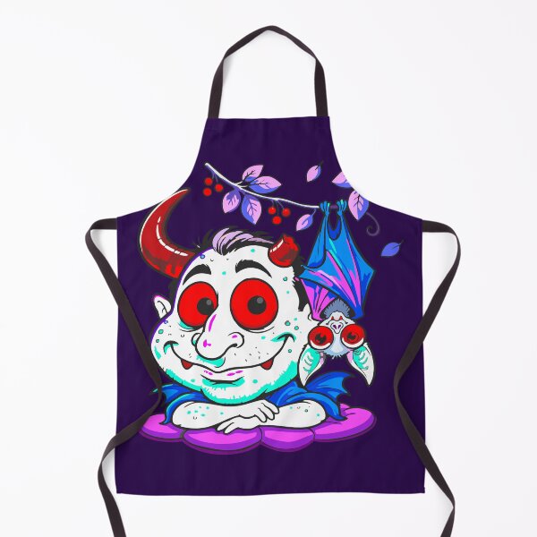 Item preview, Whimsical Psychodelic Red-Eye Deamon designed and sold by vivendulies.