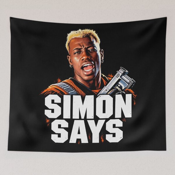 Item preview, Demolition Man Simon designed and sold by burrito-site.