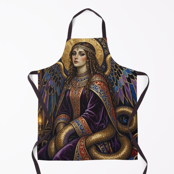 Item preview, Medieval Serpent Lady Art designed and sold by TheDarkWardrobe.