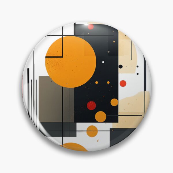 Item preview, Mid-Century Modern Style Colorful Geometric Abstract Designs  designed and sold by DEC02.