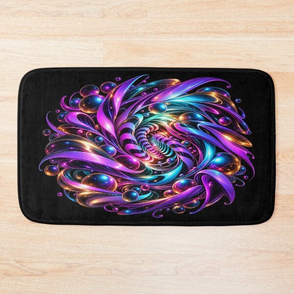 Item preview, Celestial Prism Vortex – Neon Cosmic Energy designed and sold by TroviTutto.