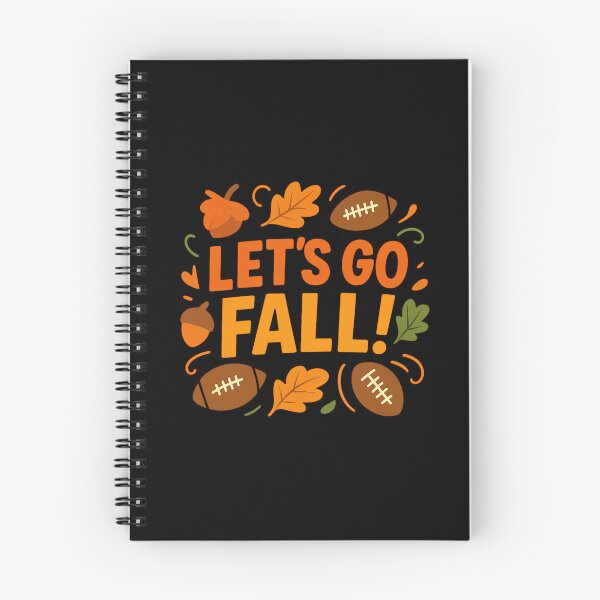Item preview, Let’s Go Fall Football – Pumpkins, Acorns & Autumn Leaves designed and sold by FestivityFinds.