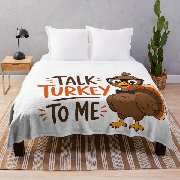 Item preview, Talk Turkey To Me Turkey Day designed and sold by LiviuGligoros.