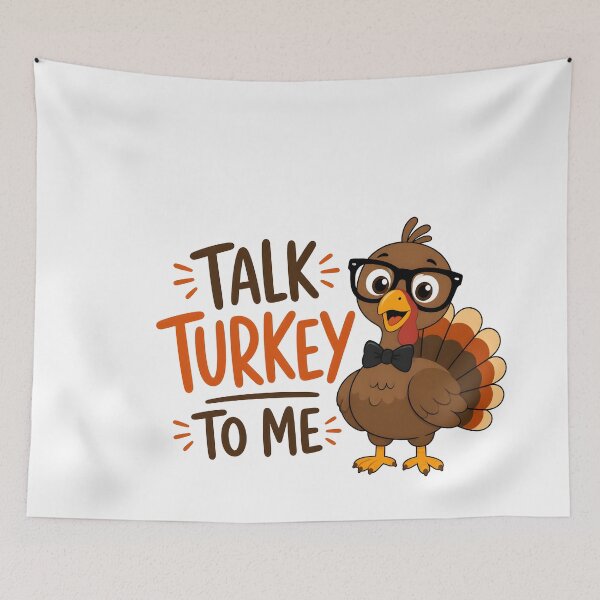 Item preview, Talk Turkey To Me Turkey Day designed and sold by LiviuGligoros.